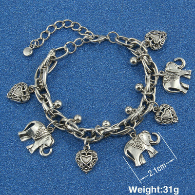 🎉💖Gwneuthurwyd gan ddwylo-Ganrif Elefant Ffon Fawd 💖🎁