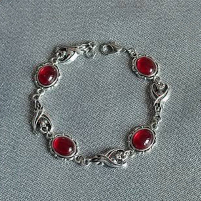 Red Turquoise Bracelet