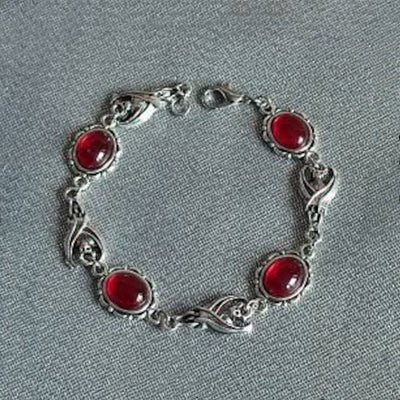 Red Turquoise Bracelet