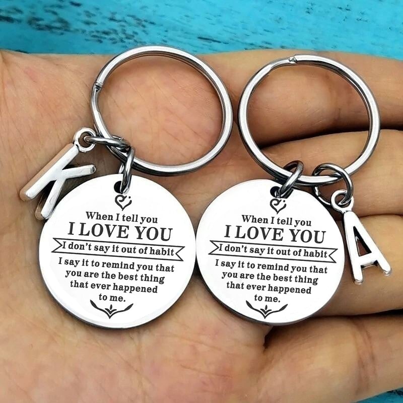 💓🎁2023-Christmas Hot Sale🎁When I tell you I LOVE YOU Keychain