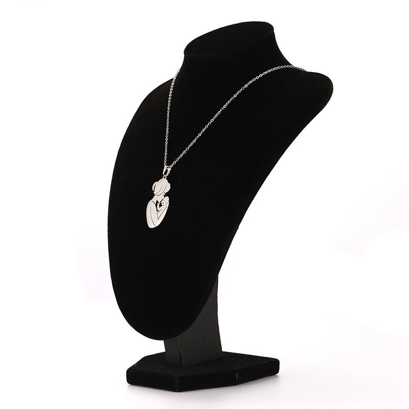 Mom And Baby Necklace