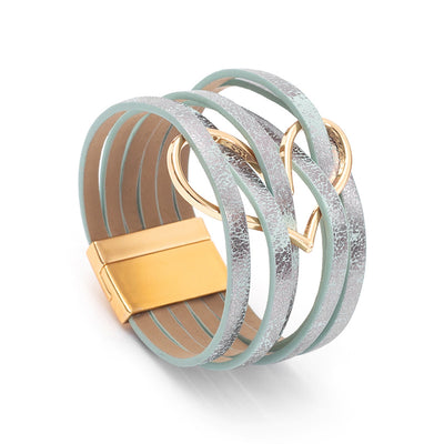 Colorful Multi-layer Leather Bracelets