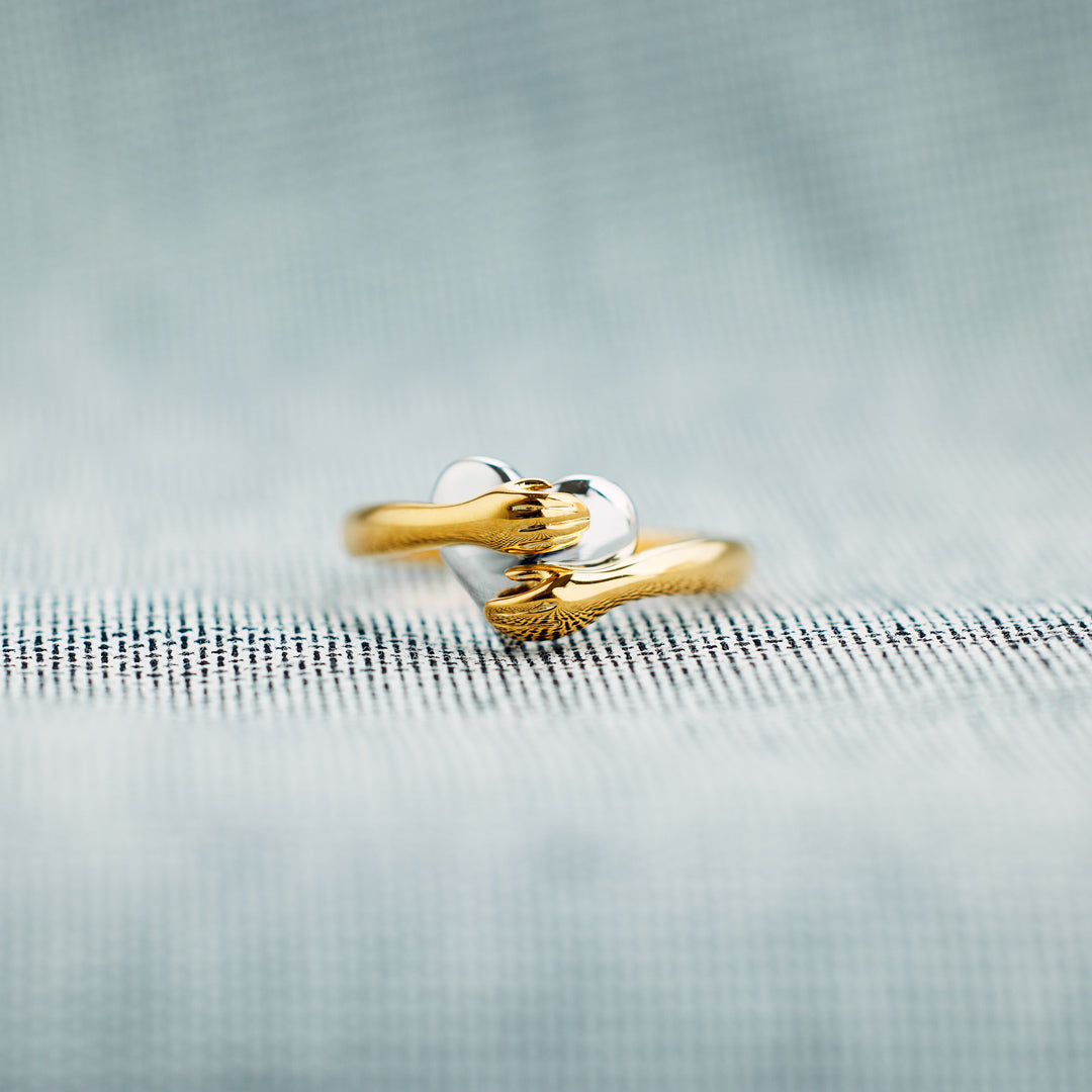 🔥 50% OFF FOR 2nd Item 🎁Feel My Love Hug Heart Ring