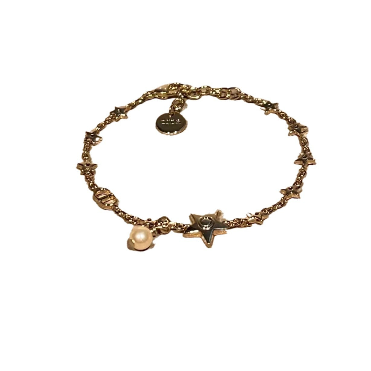 Pentagram  Pearl Bracelet