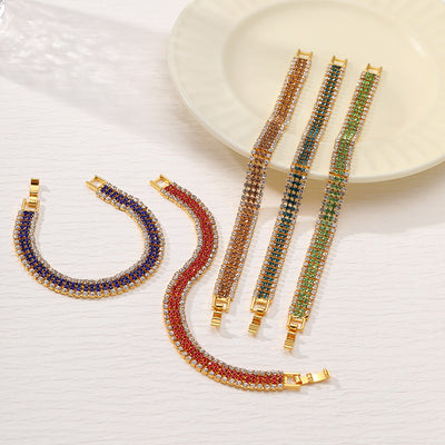 Roman Crystal Bracelet