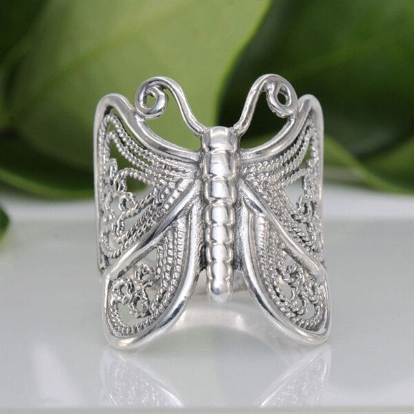 🔥🔥Last Day 49% OFF🎁Vintage Butterfly Ring