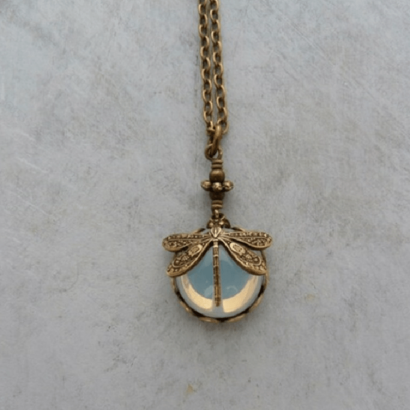 Vintage Dragonfly Necklace