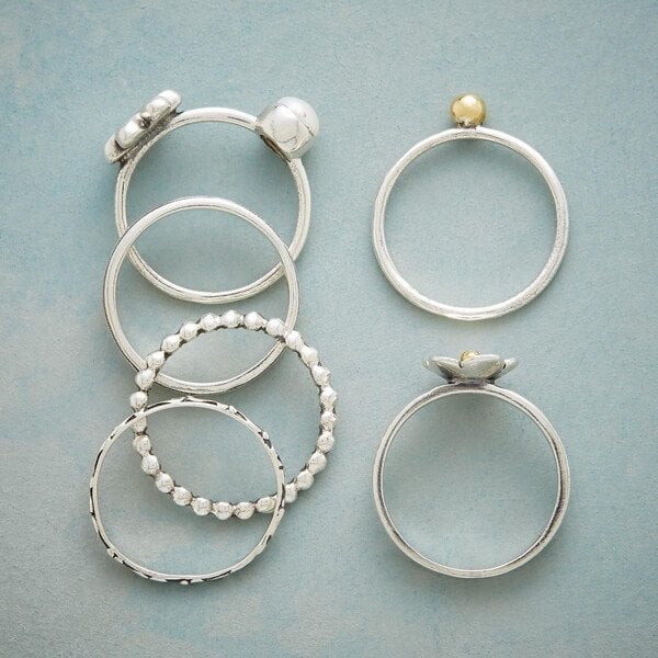 🔥🔥Last Day 49% OFF🎁Flower Pearl Set Ring