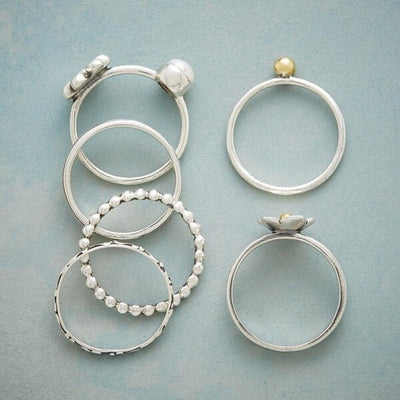 🔥🔥Last Day 49% OFF🎁Flower Pearl Set Ring
