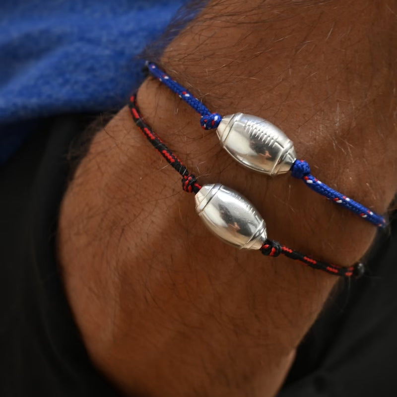 Woven Rugby Bracelet