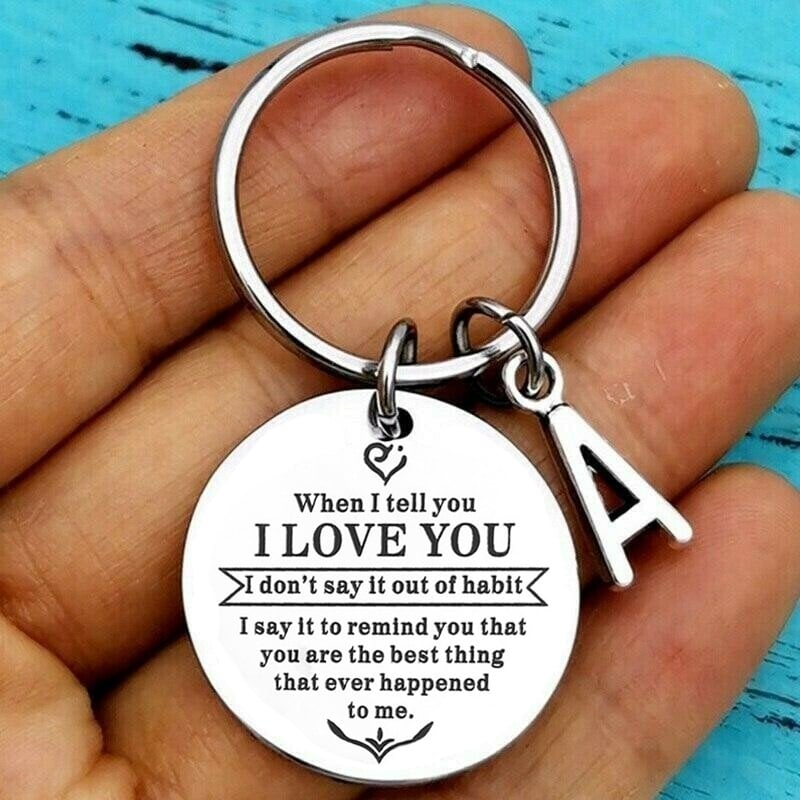 💓🎁2023-Christmas Hot Sale🎁When I tell you I LOVE YOU Keychain
