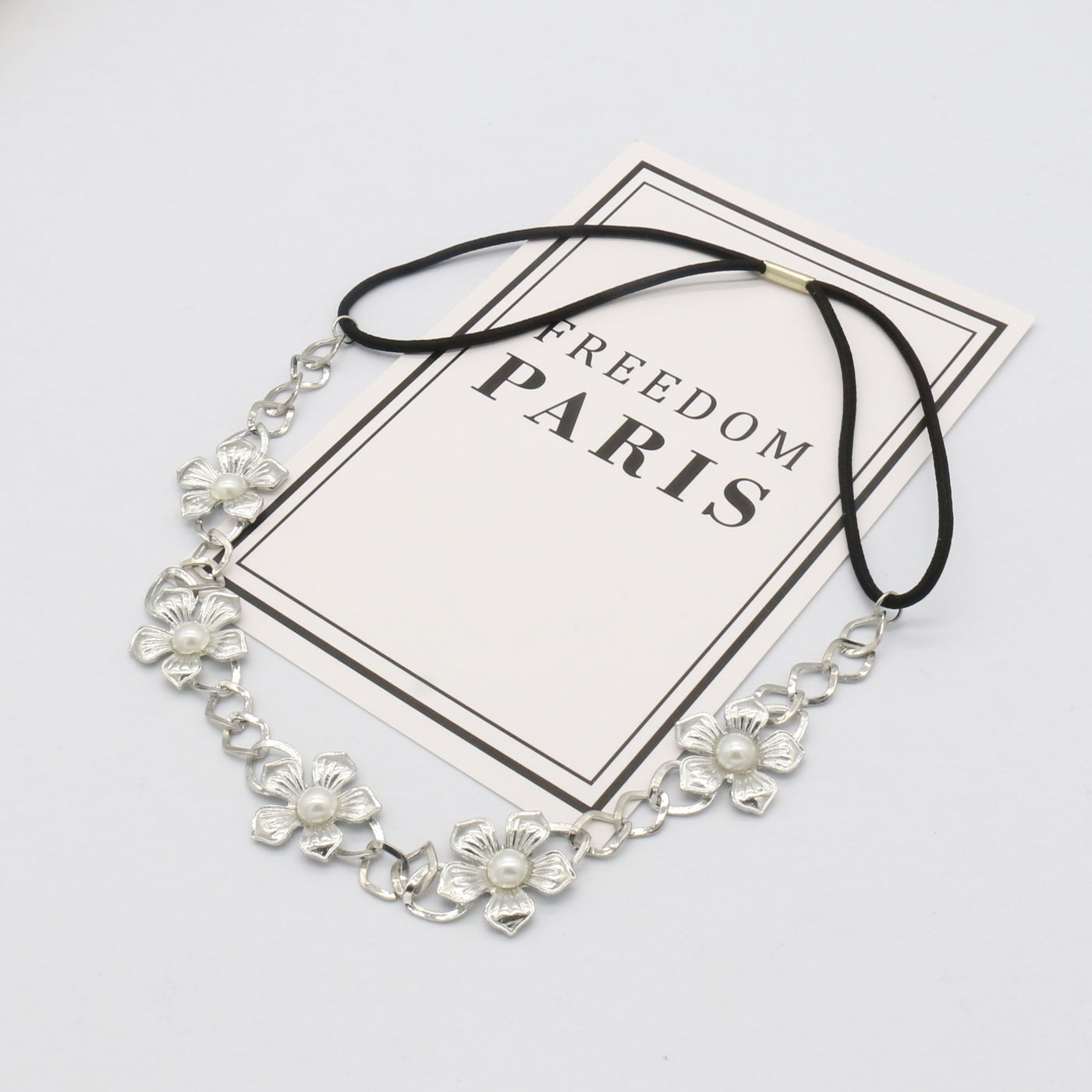 Pearl Small Flower Headband
