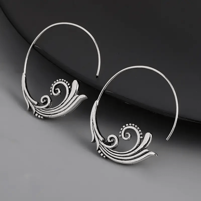 Bohemian Vintage Wave Earrings