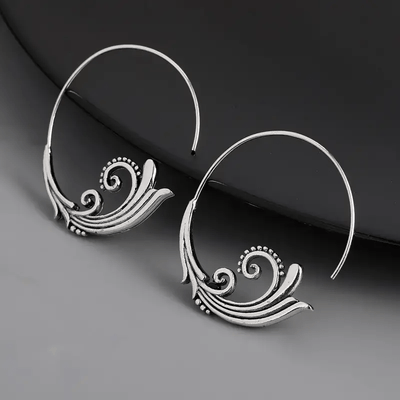 Bohemian Vintage Wave Earrings