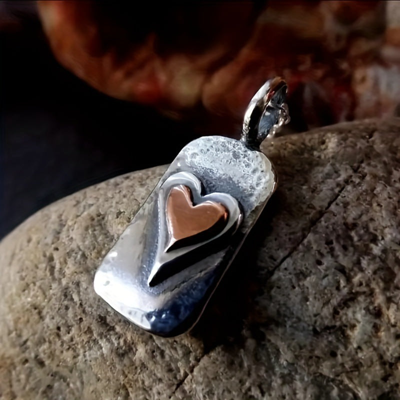 Double Love Retro Necklace