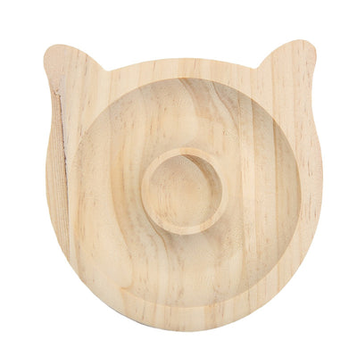 Pine Wood Color Bracelet Display Plate