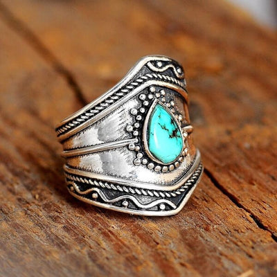 🔥Last Day 49% OFF🎁Boho Turquoise Ring