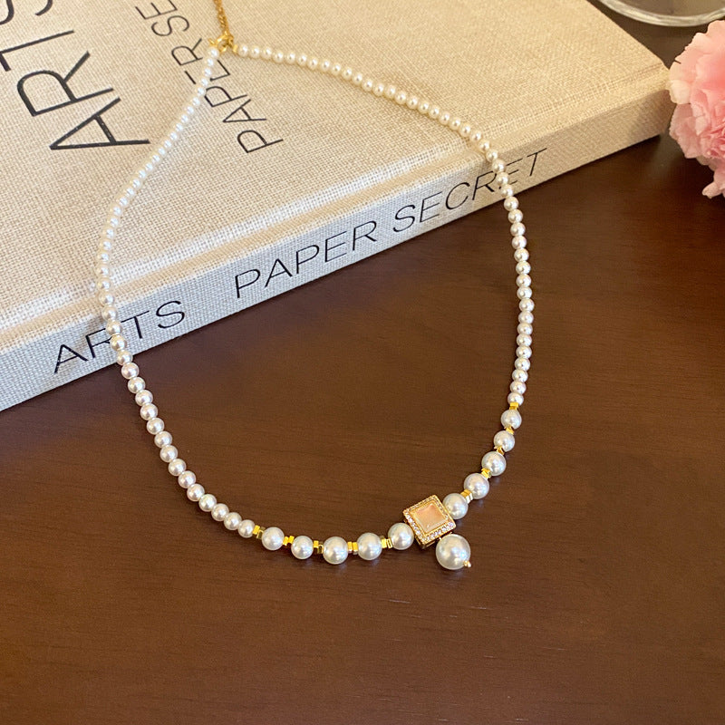 Cherry Blossom Pearl Necklace