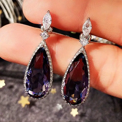 Clychau Cubit Zirconia Lliwgar Unigryw