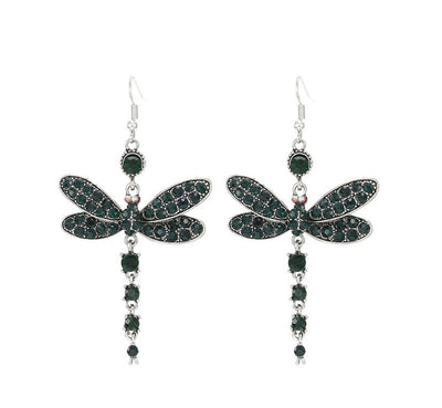 Clocs Gwehydd yr Iâr Hynafol Lliw Las gyda Strwythurau Rhinestone wedi'u Gwneud yn yr Wyneb.