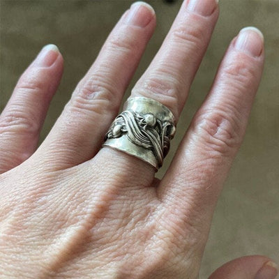 🔥Last Day 49% OFF🎁Lily Flower Ring