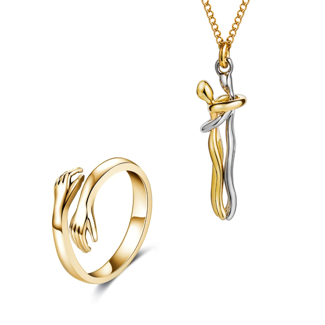LAST DAY 49% OFF⇝💓 Hug Necklace (With A free Hug Ring)
