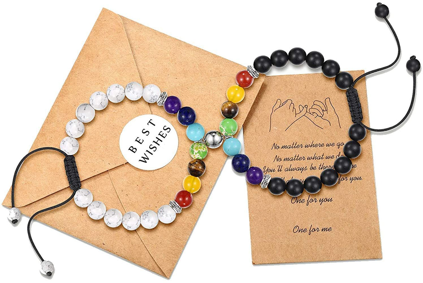 Colorful Stone Weaving Bracelet Couple Bracelet