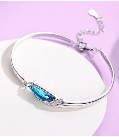 Crystal Bracelet Ocean Heart Bracelet