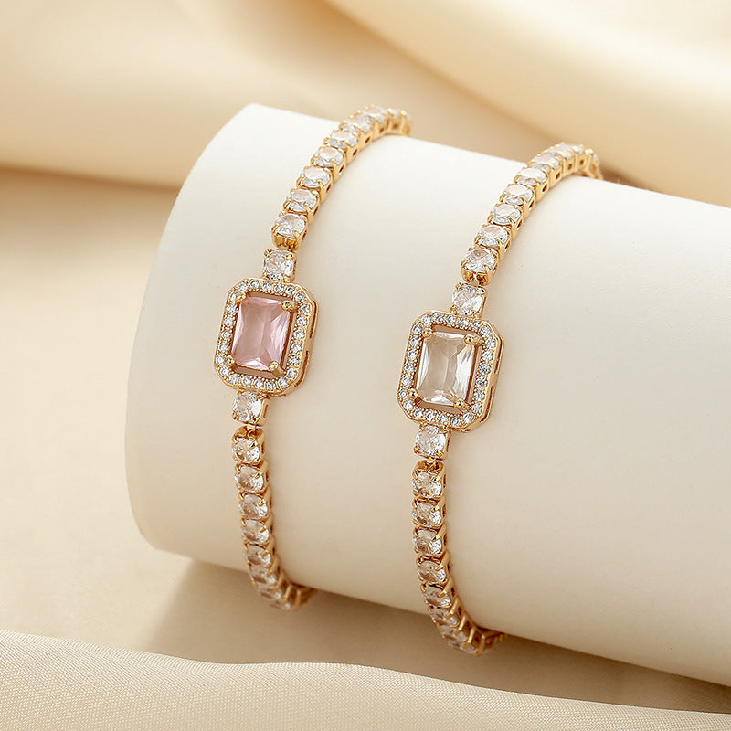 Square Diamond Bracelet
