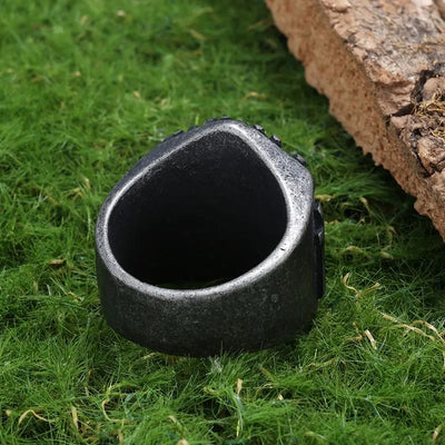 Gothic Vintage  Sterling Silver Ring