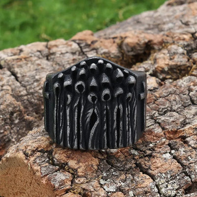 Gothic Vintage  Sterling Silver Ring