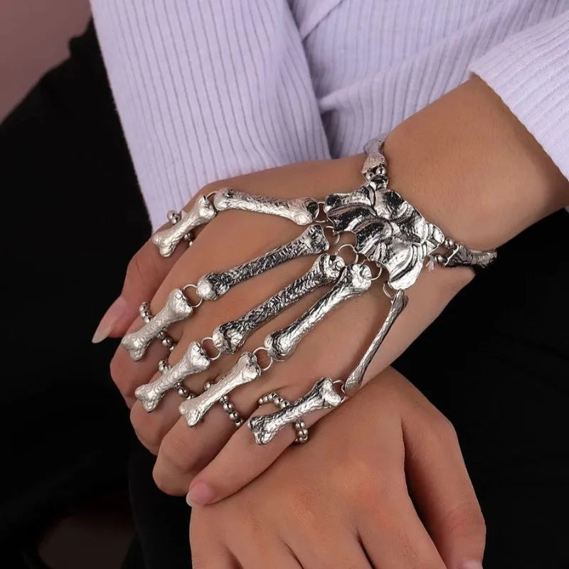 Halloween Skull Bone Bracelet