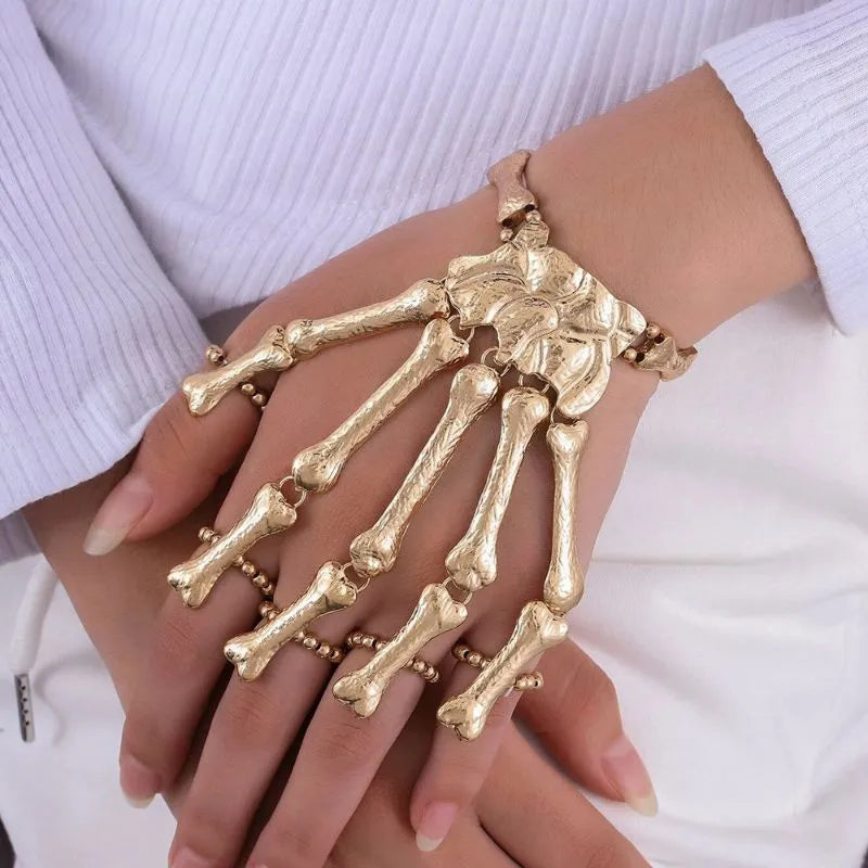 Halloween Skull Bone Bracelet