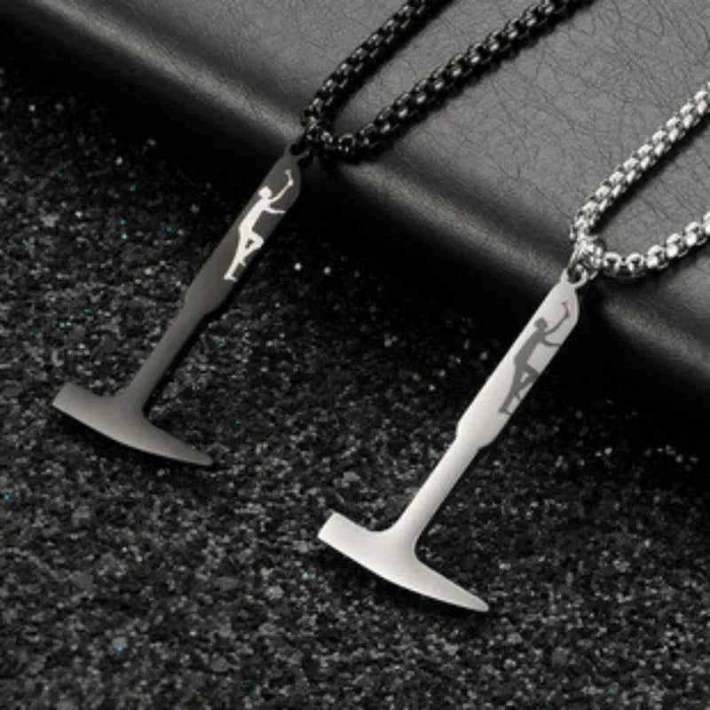Shawshank Redemption  Sterling Silver Hammer Pendant Necklace