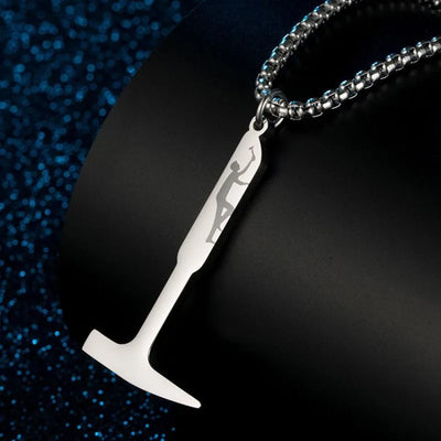 Shawshank Redemption  Sterling Silver Hammer Pendant Necklace