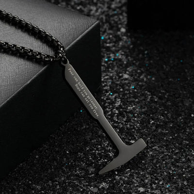 Shawshank Redemption  Sterling Silver Hammer Pendant Necklace