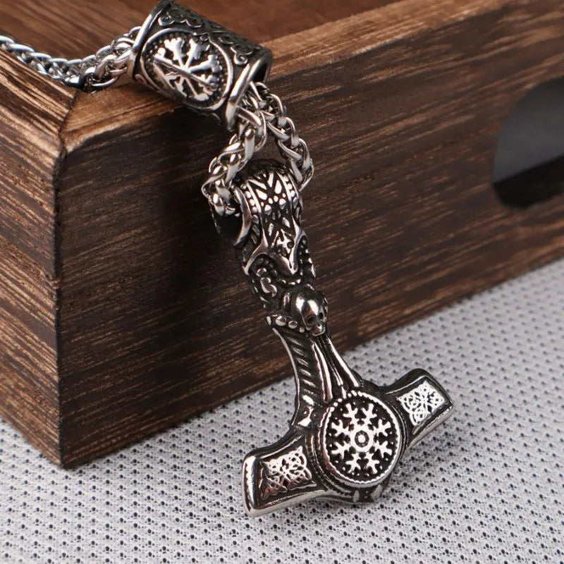Nordic Viking Thor Hammer Pendant