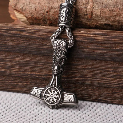 Nordic Viking Thor Hammer Pendant