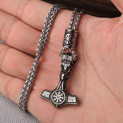 Nordic Viking Thor Hammer Pendant