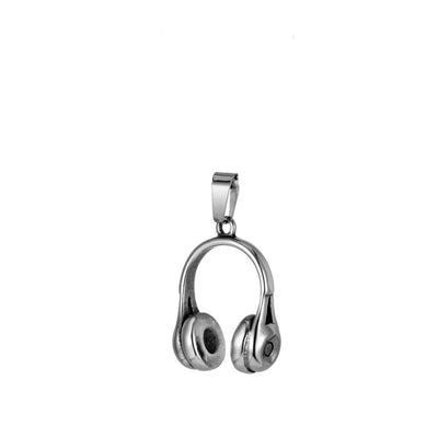 Punk Fashion Headphone Pendant Necklace