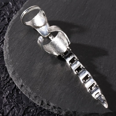Punk Scorpion Open Adjustable Ring
