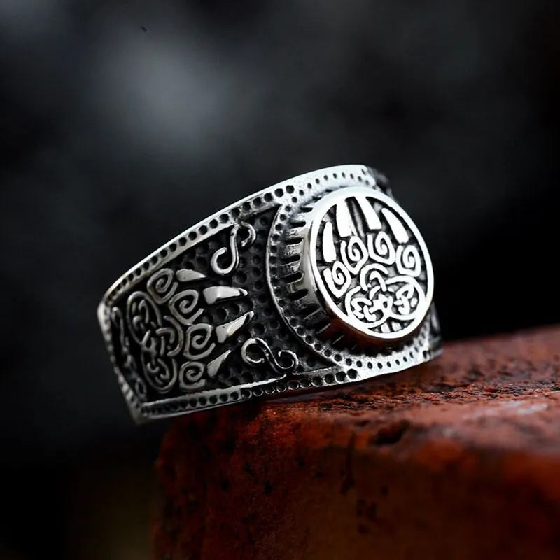 Vintage Bear Claw  Sterling Silver Ring