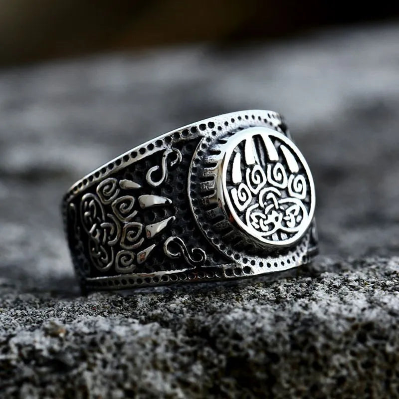 Vintage Bear Claw  Sterling Silver Ring