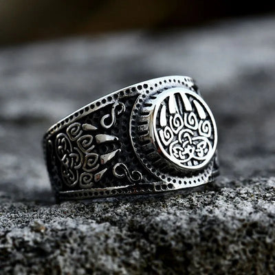 Vintage Bear Claw  Sterling Silver Ring