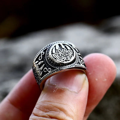 Vintage Bear Claw  Sterling Silver Ring
