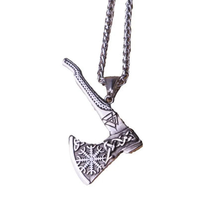 Viking Tomahawk  Sterling Silver Pendant