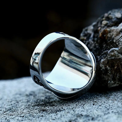 Viking Wolf   Sterling Silver Ring