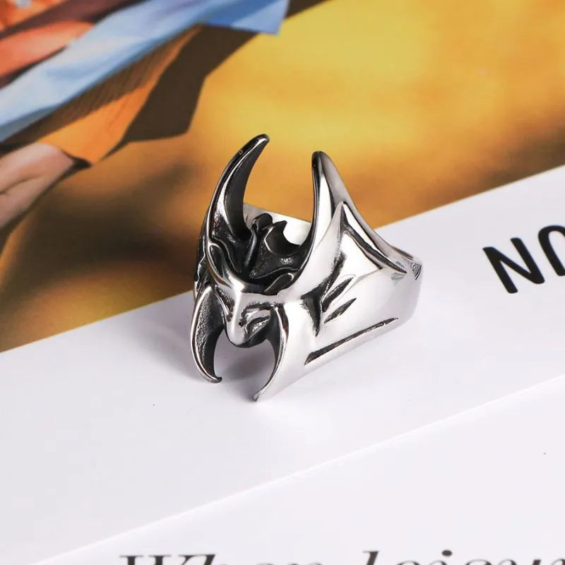 Vintage Batman  Sterling Silver Ring