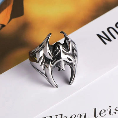 Vintage Batman  Sterling Silver Ring