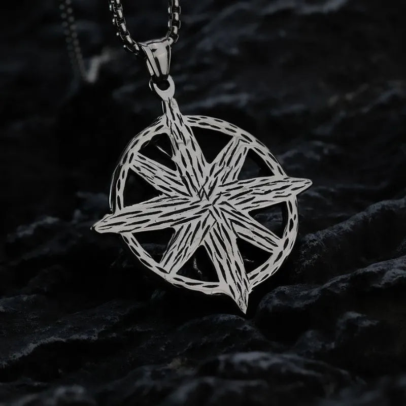 Vintage Cross Ruby Pendant